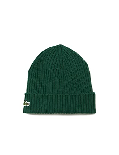 Lacoste Czapka beanie, ZIELONY, Rozmiar uniwersalny