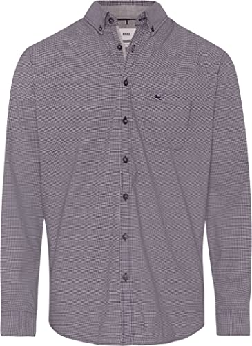 BRAX Męska koszula w stylu Daniel C z kołnierzem Button Down, Ocean, L