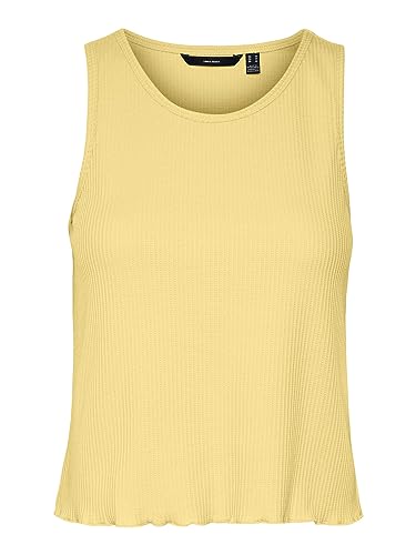 VERO MODA Damski tank top VMEMMA Noos Top, Jade Cream, L, Jade Cream, L