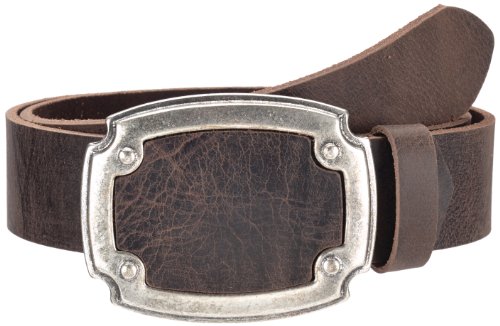 MGM Pasek unisex Cool Jeans, Brązowy (Dkl.brązowy, opalany 176-2), 95 cm
