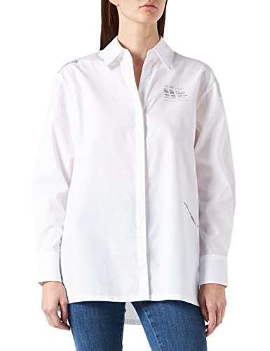 HUGO Evey bluzka damska, White100, 46