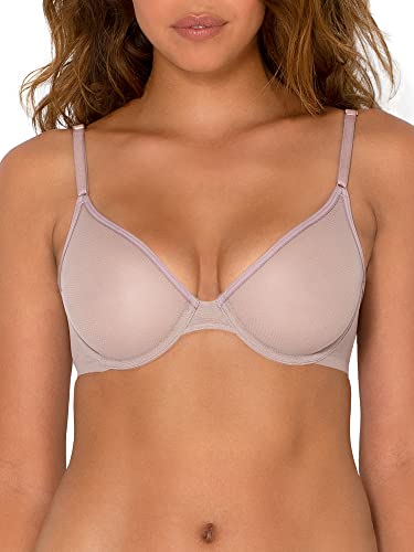 Smart & Sexy Damski biustonosz Sheer Mesh Demi z fiszbinami