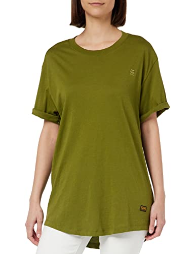 G-STAR RAW Women's Lash Fem Loose Top T-shirt, zielony (Avocado D16902-4107-D612), S, Zielony (Avocado D16902-4107-d612), S