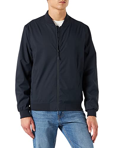Springfield Męska kurtka Chaqueta Bomber, niebieski morski, L