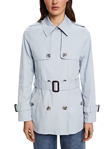 ESPRIT Damska kurtka 013EE1G330, 436/PASTEL Blue 2, L, 436/Pastel Blue 2, L