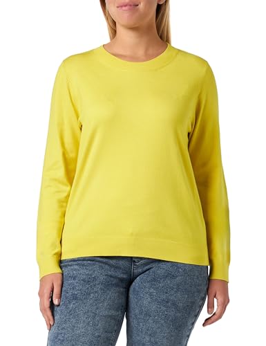 s.Oliver damski sweter z długim rękawem, żółty 36, żółty, 36