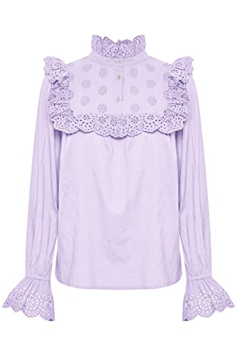 Part Two NileaPW SH Damska sylwetka Długi Rękaw Bluzka, Orchidea Petal, 36 kobiet, Orchid Petal, 34