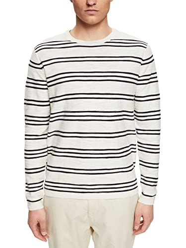ESPRIT sweter męski, 110/Off White, M
