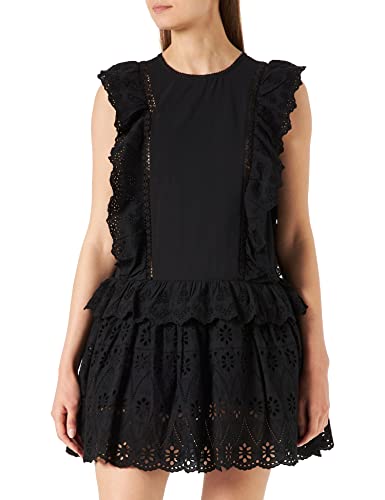 Replay Sukienka damska, 098 czarny, XL