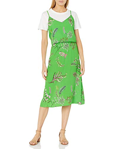 Desigual Damska sukienka Vest_neida, zielony (Lime Green 4025), 38 PL
