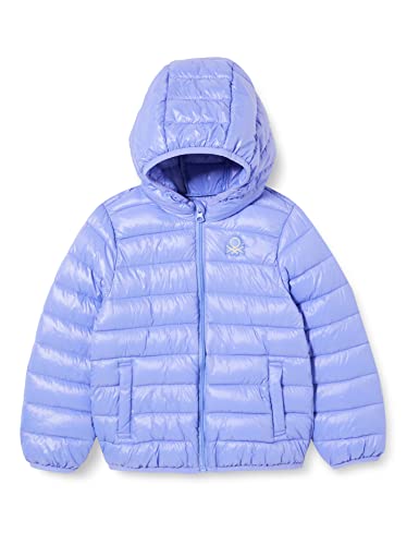 United Colors of Benetton Kurtka 21ingn011 Wyściełana kurtka dla dzieci i niemowląt dziewczynek (zestaw 1 sztuk), Pervinca 1w2, 98