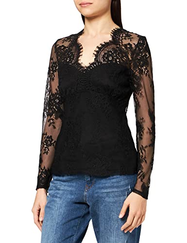 Morgan 201-TEMMA.N Koszulka damska Black Medium (Rozmiar producenta: TM) partia, Czarny (Czarny), S