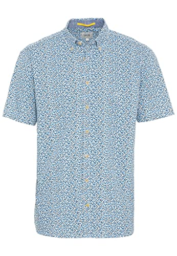 Camel Active Koszula Męska 409211/7S61, Niebieski Strong Blue, M