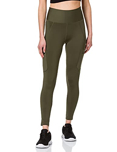 All Terrain Gear by Wrangler Damskie legginsy cargo Deep Depths Hiking Pants, oliwkowy, S