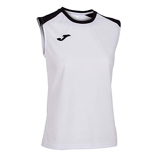 Joma Damski tank top Eco Championship T-shirt, czarno-biały, L
