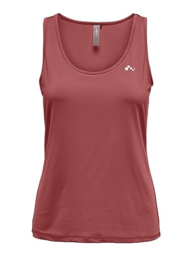 ONLY Onpcarmen Life SL Train Top, Mineral Red, S