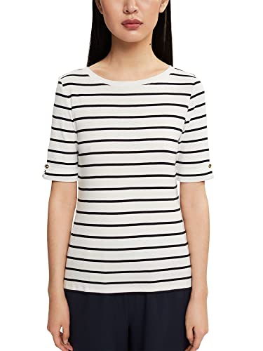 ESPRIT Collection Koszulka damska, 114/Off White 5, XS