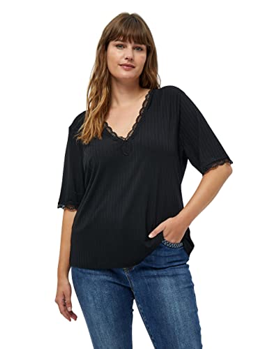 Peppercorn Damska bluzka koronkowa GAI Curve 2, czarna, 18