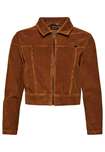 Superdry Damska kurtka Casual Coat, orzech włoski, 44