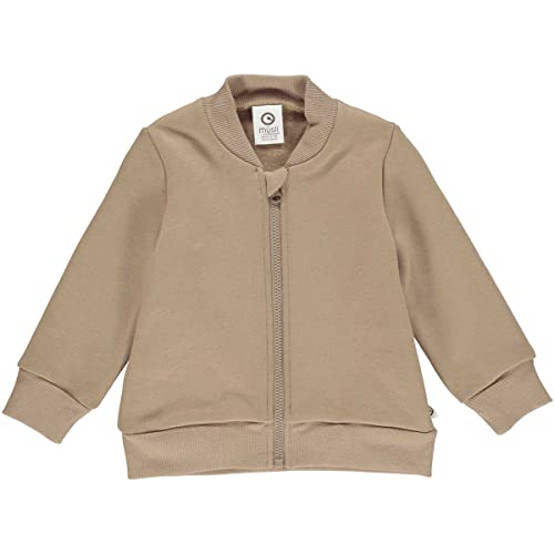 Müsli by Green Cotton Chłopięca bluza z zamkiem błyskawicznym Baby Cardigan, Seed, 92