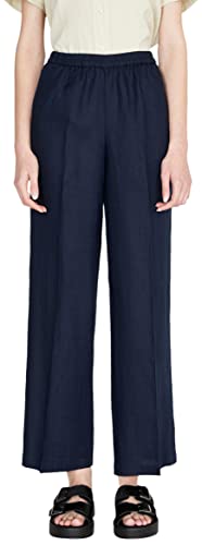 Sisley Spodnie damskie 4AGHLF03U spodnie, ciemnoniebieskie 06U, 42, Dark Blue 06u, 42