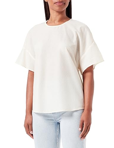 United Colors of Benetton Koszula męska, Jasny Beżowy W Paski 67d, L