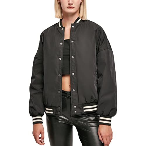 Urban Classics Damska kurtka oversize z recyklingu, Czarny, XXL