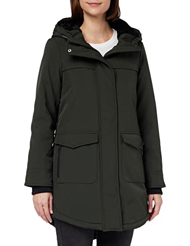 ONLY Petite Onlmaastricht Petit Otw Fn-Parka Płaszcz damski, ciemnozielony, M Pequeño