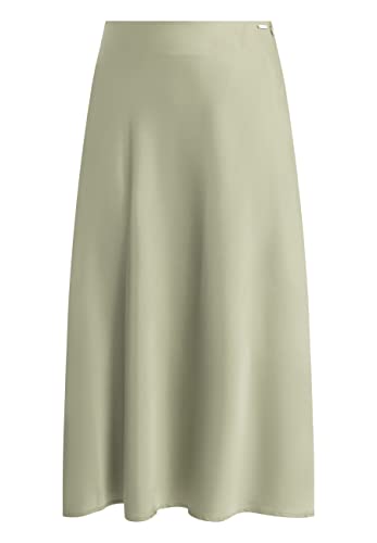 DreiMaster Klasyczna damska spódnica midi 31423954, jasny oliwkowy, XS, jasny oliwkowy, XS