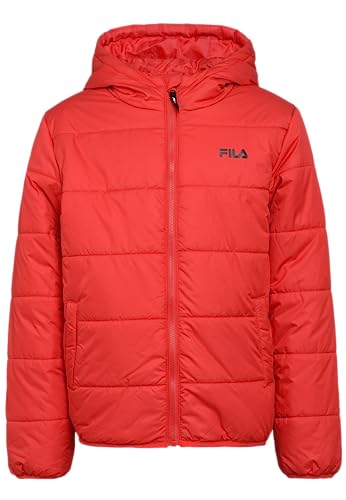 FILA Berghuelen Padded Jacket uniseks, czerwony (True Red), 134-140