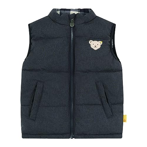 Steiff Chłopięca kamizelka dwustronna, Obsidian, 98