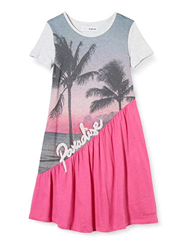Desigual Vest_xico Sukienka, Różowy (Cukierek Różowy 3067), 104 Chłopiec, Różowy (Cukierek róża 3067), 80