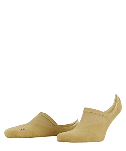 FALKE Unisex Cool Kick Invisible stopki, oddychający, szybkoschnący materiał, lekka wyściółka, pluszowa podeszwa, High-Cut, chłodzące, wygodne, sportowe, płaskie szwy na czubku stopy, 1 para, beżowy