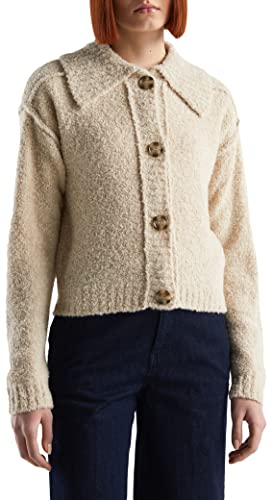 United Colors of Benetton kardigan damski, Beżowy 84f, S