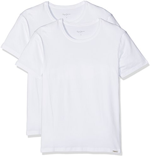Pepe Jeans Koszulka męska (2 sztuki), Biały (biały), L