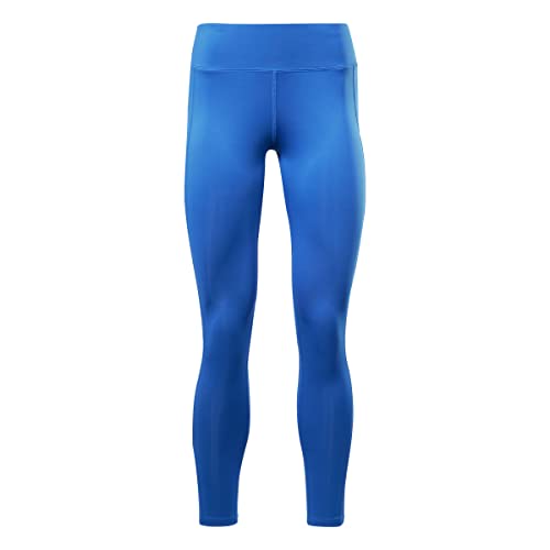 Reebok Damskie legginsy z siatki do treningu, Wektorowy niebieski/wektorowy niebieski, XXL (Krótki)