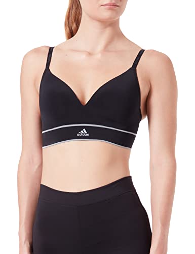 Adidas Sports Underwea Damski biustonosz bezszwowy, czarny, XL