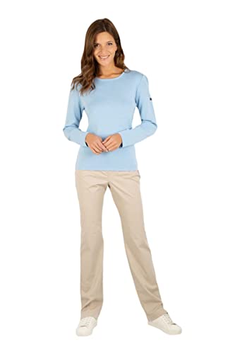 Armor Lux Damskie spodnie Trimaran klasyczne, Nid, 44