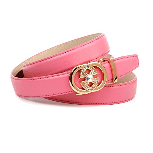 Anthoni Crown Pasek damski, różowy (Rosa 060), 85|#85|#6631 (Producent rozmiar:85)