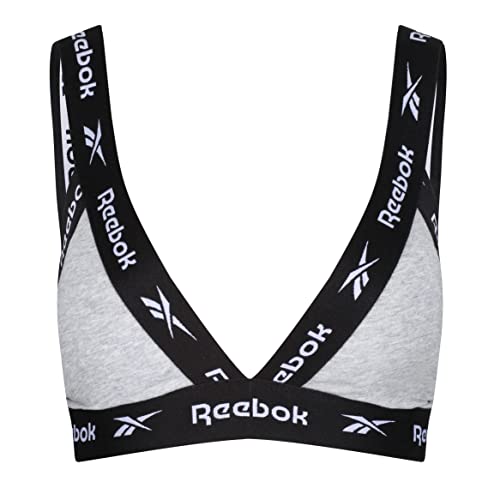 Reebok Damski biustonosz Dotty Grey Marl Base Layer Bottom, Szary melanżowy, S