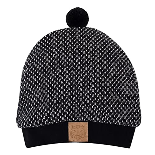 Pinokio Czapka Fun Time, 100% bawełna, niebieska, chłopięca, rozm. 56-74 (50), Black LE TIGRE, 50