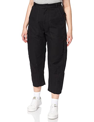 G-STAR RAW Damskie spodnie 3D Ultra High Fatigue, Czarny (Dk Black D20079-c832-6484), 33