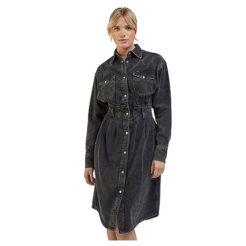 Lee Damska sukienka westernowa casual, Into The Shadow, XL