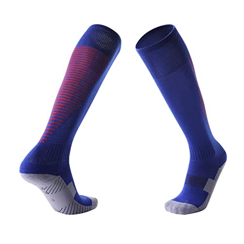 Clotth Męskie skarpety outdoorowe, Blue/Red-OSFM, rozmiar uniwersalny