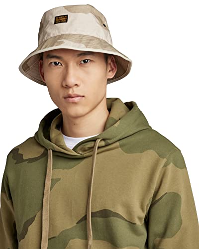 G-STAR RAW Męska czapka z daszkiem, wielokolorowa (dk Brick Desert camo D326-D935), M, Wielokolorowy (dk brick desert camo D326-D935), M