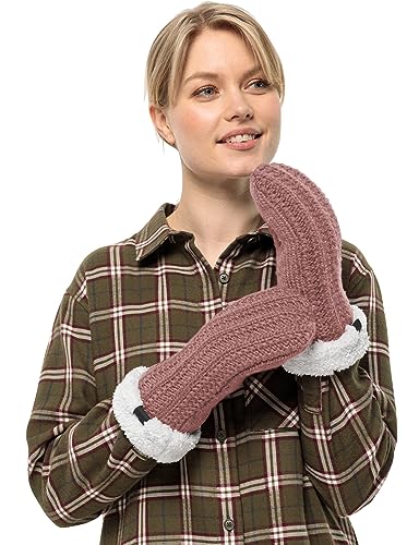 Jack Wolfskin HIGHLOFT Knit MittenW rękawiczki damskie, Afterglow, S, Afterglow, S
