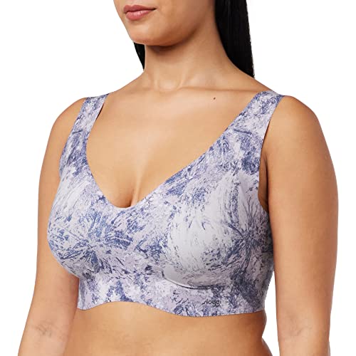 Sloggi Kobiety Zero Feel Bralette Ex Biustonosz, Niebieski, XS