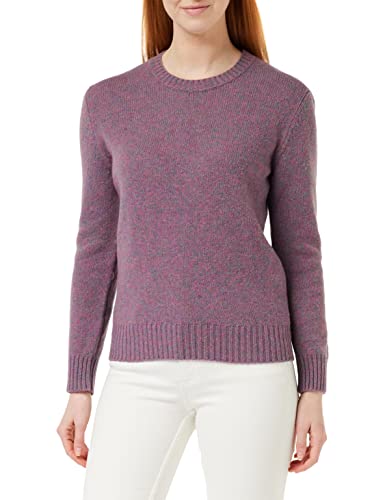 United Colors of Benetton Koszulka damska G/C M/L 103me1n23 sweter, niebieski fioletowy 6k9, XS