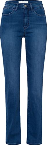 BRAX Damskie spodnie w stylu Carola Five-Pocket w zimowej jakości dżinsy, Used Regular Blue, 34W / 30L