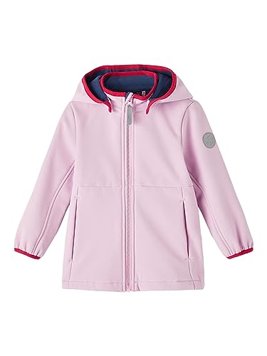 NAME IT Girl's NMFMALTA kurtka softshell 2FO kurtka, niebieska Insignia Blue, 92, niebieski (Insignia Blue), 92 cm